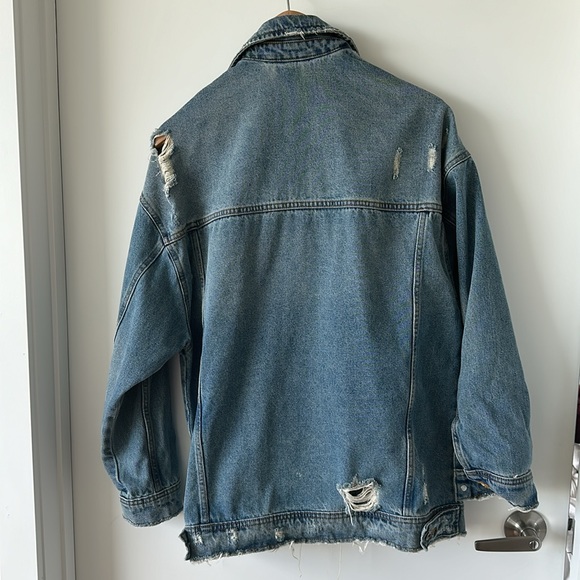 Oversized Zara jean jacket - Picture 6 of 7